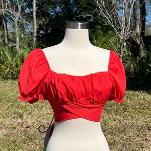 3/$30 Blāshe Tie Crop Top